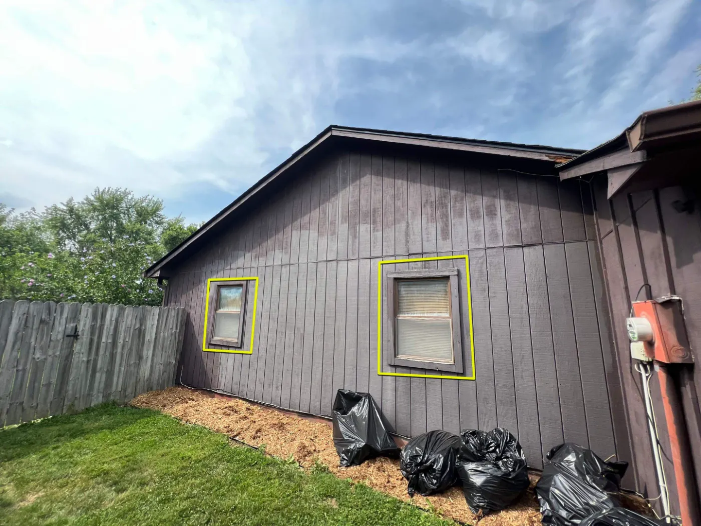 Energy-efficient windows installed in a Sandstone Lakes home